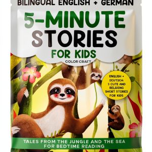 German Bilingual Kids Storybook Book 5 56 Pages English Ages 2-8-0